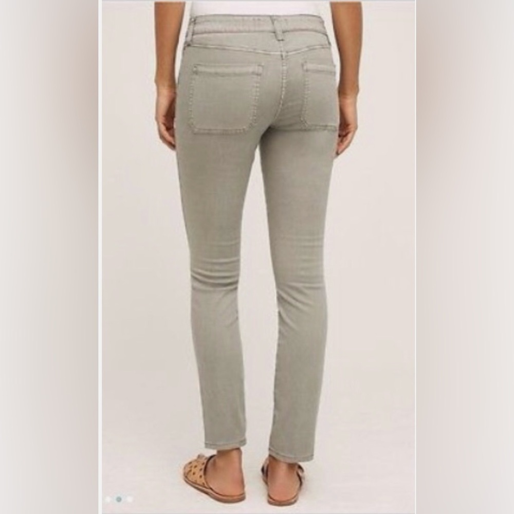 Anthropologie Hei Hei Cargo Pants | Grey/Green | Size 31 - Picture 3 of 9